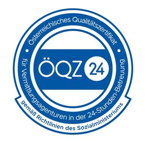 Qualitätszertifikat für Vermittlungsagenturen