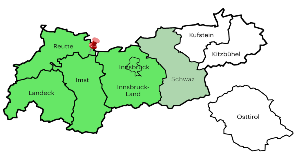 Betreuungsgebiet von LWL24 GmbH