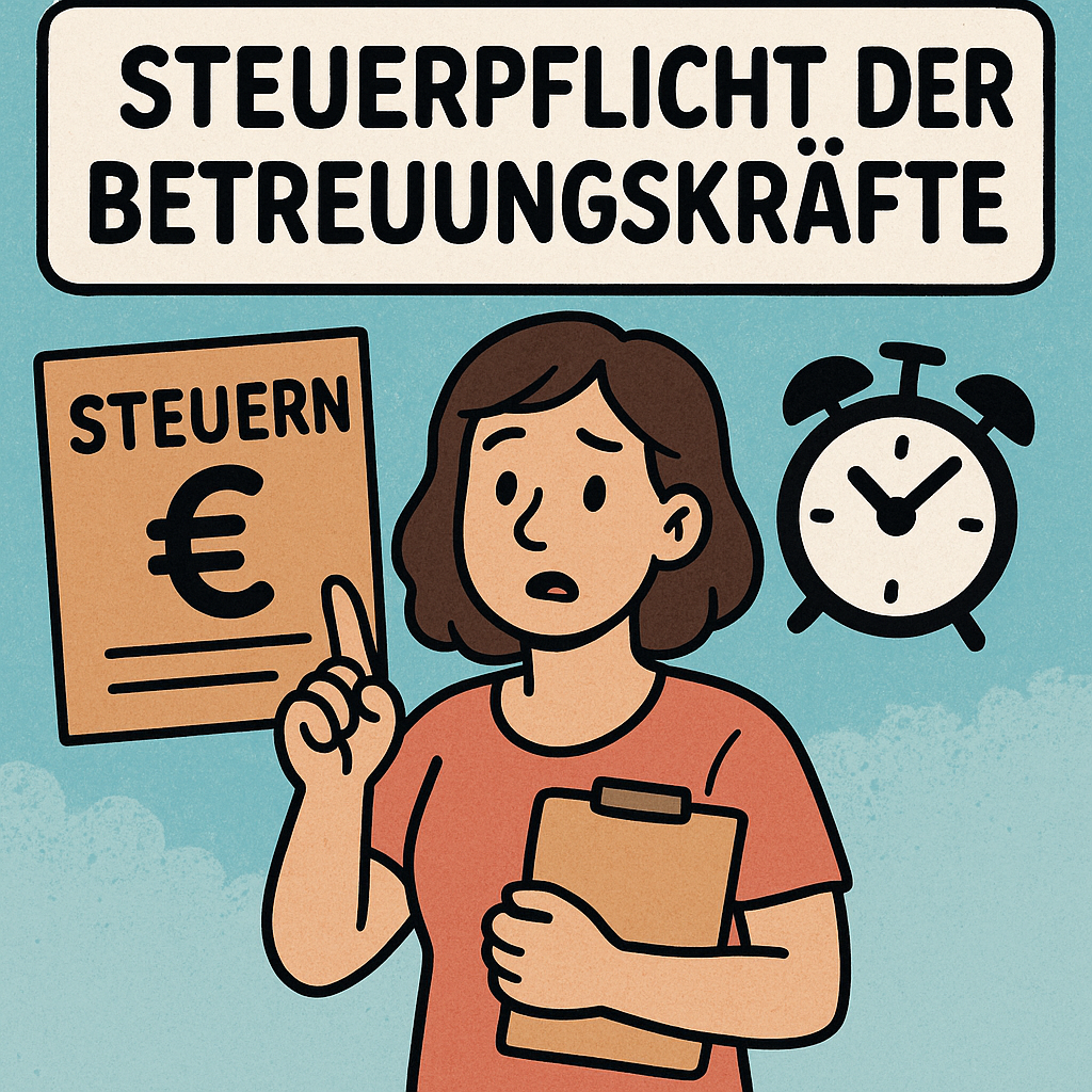 Informationen zur Steuerpflicht von 24-Stunden-Betreuungskräften