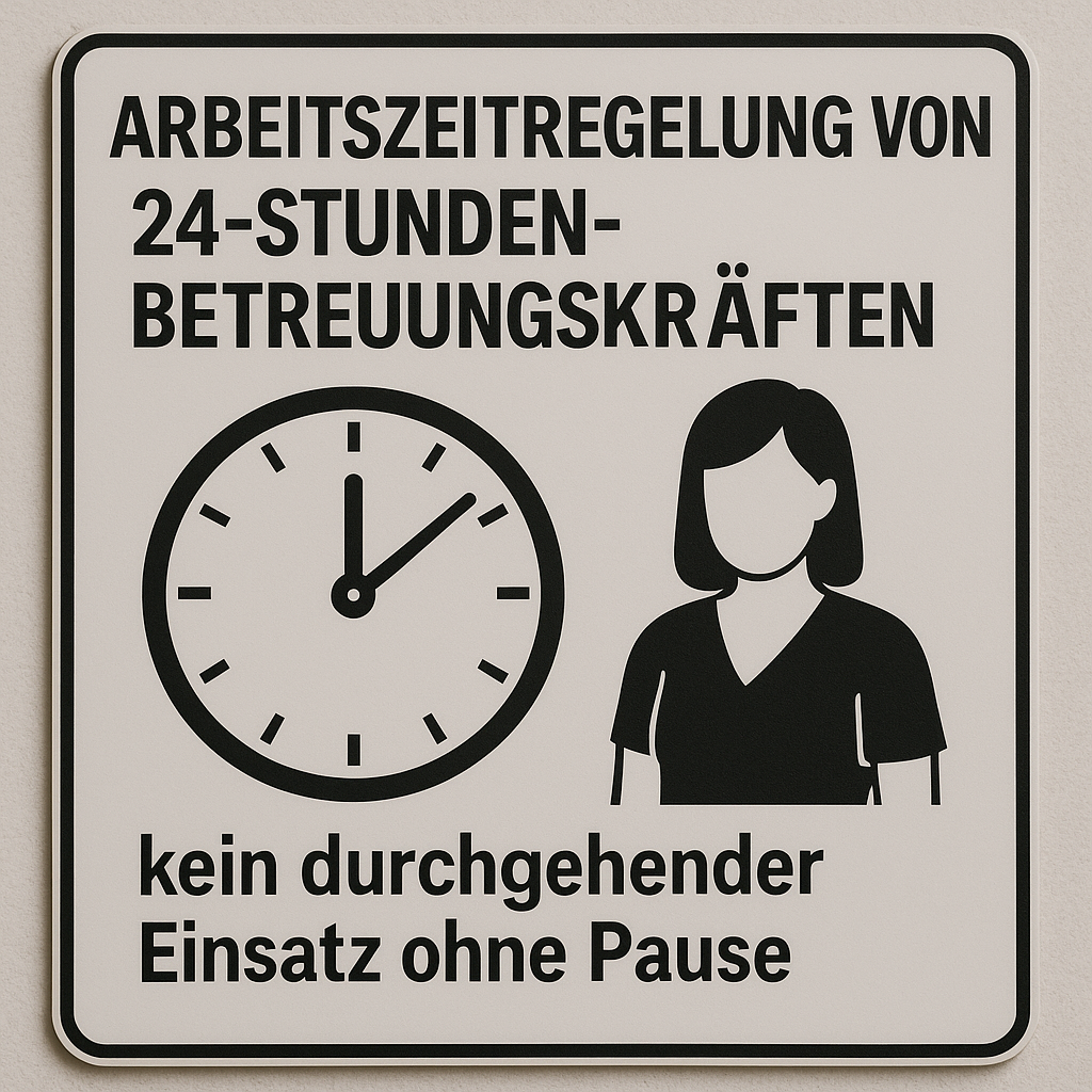 Wie werden die Arbeitszeiten der BetreuerInnen geregelt?