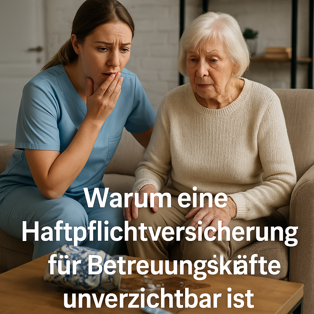 Warum eine Haftpflichtversicherung für Betreuungskräfte unverzichtbar ist